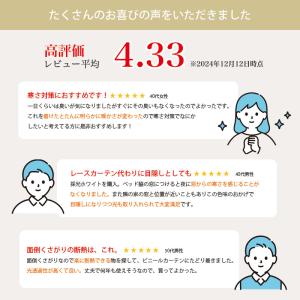 断熱カーテンライナー ビニール 遮光 100c...の詳細画像2