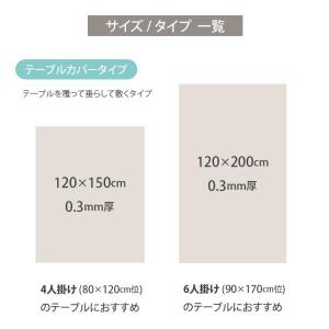 テーブルマット テーブルクロス 透明 テーブル...の詳細画像5