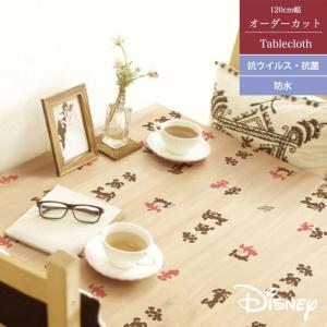 切り売り テーブルクロス クロス オーダーカット 抗ウイルス 汚れ防止 防水 防汚 ディズニー キャラクター ミッキーフレンズ CR-132 4977932283046