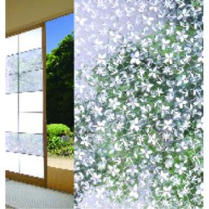 障子紙 プラスチック デコレーション 小花 KSD-01 28x94cmx3枚