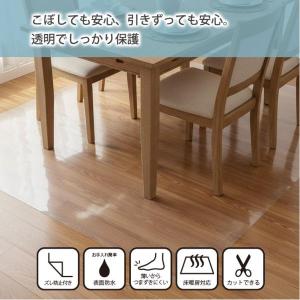 ダイニングラグ キッチンマット 透明マット 防...の詳細画像3