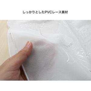 テーブルクロス 円形 レース 丸型 シェリー ...の詳細画像3