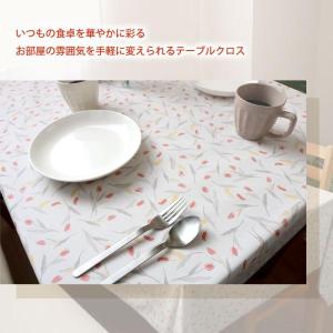 切り売り テーブルクロス 撥水 ビニール 防水...の詳細画像1