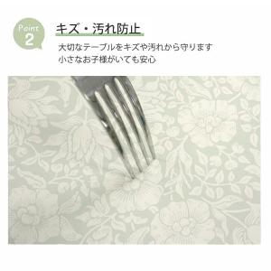 切り売り テーブルクロス 撥水 ビニール 防水...の詳細画像4