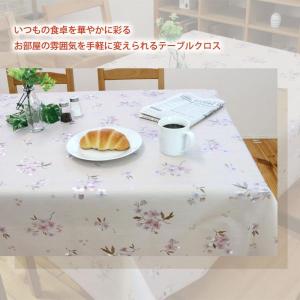 切り売り テーブルクロス 撥水 ビニール 防水...の詳細画像1