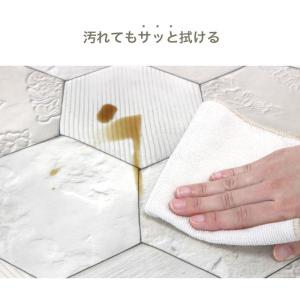 キッチンマット 拭ける 台所 マット ズレ防止...の詳細画像1