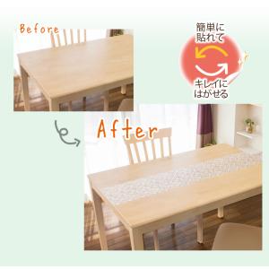 テーブルデコレーション 30×150cm 木目...の詳細画像2