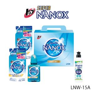特価 ライオン トップ スーパーナノックスギフトセット LNW-15A 洗剤 ...