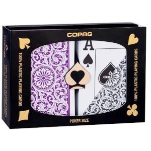 COPAG（コパッグ）WSOP プラスティックトランプ ブラック＆レッド