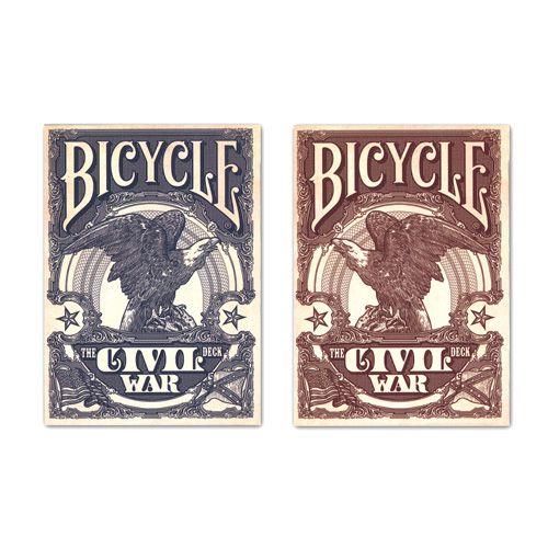 トランプ バイスクル シビルウォー BICYCLE CIVIL WAR ポーカーサイズ マジック