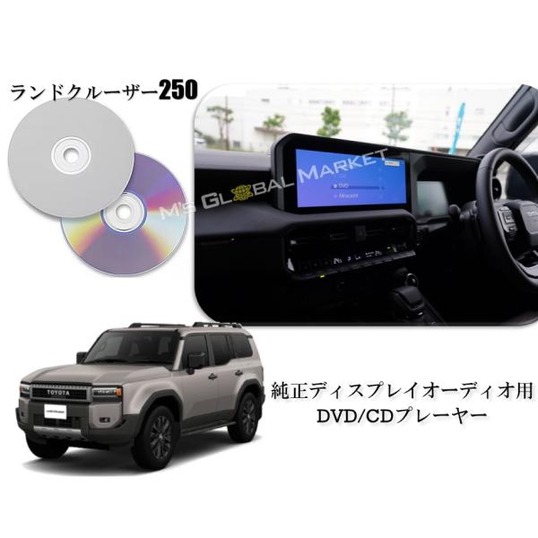 ランドクルーザー 250系 車載用dvd 純正ディスプレイオーディオ用  車載用 DVDプレーヤー ...