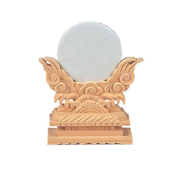 神鏡 上彫 1.5寸（木曽ひのき） (2207000242)　【開運】【新築】【買い替え】【リフォー...