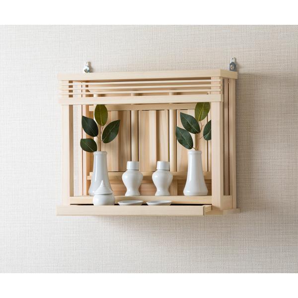 神棚 箱宮三社 神楽ミニセット 【神棚の里】 (2207000321)　【開運】【新築】【買い替え】...