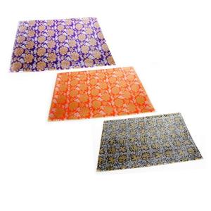 仏壇マット 敷物 防炎 おしゃれ 燃えにくい加工 防火 防炎 耐火 難燃 経机掛 サイズ 25号（幅 615mm) (2204001740)｜メモリアルアートの大野屋 公式オンラインストア