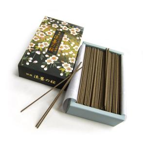 宇野千代のお線香 特撰淡墨の桜 微煙 線香 (2206000134)[彼岸 墓参用品 お線香を送る ...
