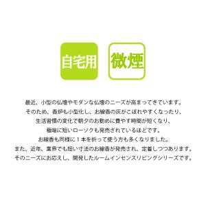 線香 ミニ寸 ミニ 短い 自宅用 家庭用 煙の...の詳細画像2