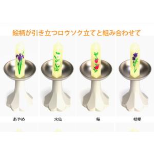 ろうそく ギフト おしゃれ キャンドル 絵ろう...の詳細画像5