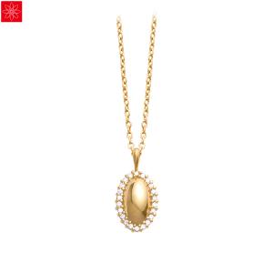遺骨ペンダント Soul Jewelry　エタニティ　オーバル K18イエローゴールド 2209003129