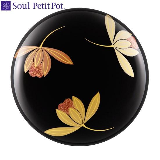 蒔絵 −あわせ−『花』 ミニ骨壷 (2209001738）[骨壺 仏具 ミニ骨壺 供養 骨壷]