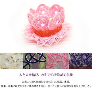 モダン ミニ 盆飾り 「水引盆提灯「盆帰郷」 ...の詳細画像2