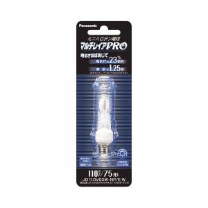 (まとめ) パナソニック ミニハロゲン電球 マルチレイアPRO 110V用 75W形 E11口金 クリア JD110V50WNPEW(1個) 〔×4セット〕 (まとめ) パナソニック ミニハロゲン電球 マルチレイアPRO 110V用 75W形 E11口金 クリア JD110V50WNPEW(1個) 〔×4セット〕