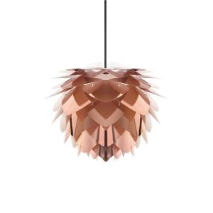 ペンダントライト/照明器具 〔1灯〕 北欧 ELUX(エルックス) VITA Silvia mini copper コパー/ブラックコード 〔電球別売〕〔代引不可〕 ペンダントライト/照明器具 〔1灯〕 北欧 ELUX(エルックス) VITA Silvia mini copper コパー/ブラックコード 〔電球別売〕〔代引不可〕
