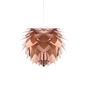 ペンダントライト/照明器具 〔1灯〕 北欧 ELUX(エルックス) VITA Silvia mini copper コパー/ホワイトコード 〔電球別売〕〔代引不可〕 ペンダントライト/照明器具 〔1灯〕 北欧 ELUX(エルックス) VITA Silvia mini copper コパー/ホワイトコード 〔電球別売〕〔代引不可〕
