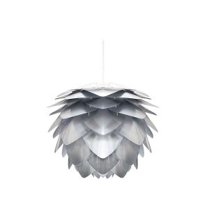 ペンダントライト/照明器具 〔1灯〕 北欧 ELUX(エルックス) VITA Silvia mini steel ホワイトコード 〔電球別売〕〔代引不可〕 ペンダントライト/照明器具 〔1灯〕 北欧 ELUX(エルックス) VITA Silvia mini steel ホワイトコード 〔電球別売〕〔代引不可〕