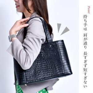 ハンドバッグ ワニ革 レディース着物 卒業式 ...の詳細画像4