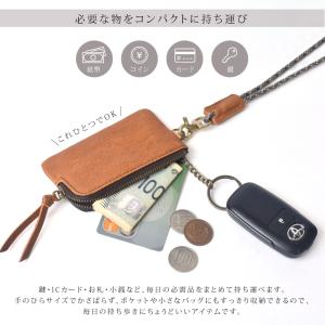 ネックウォレット 本革 メンズ レディース ネ...の詳細画像2