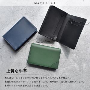 名刺入れ メンズ 本革 レディース ホルダー付...の詳細画像4