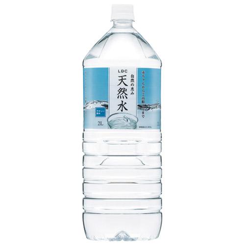 自然の恵み 天然水 PET 2L/6本 防災グッズ 避難グッズ 保存水 非常用水 備蓄水