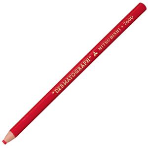 ダーマト鉛筆 K7600.15 赤 12本入｜mgshoten