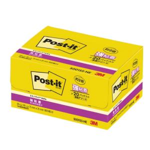 Post-it 5001SS-NE 強粘着 75mm×25mm 混色｜mgshoten