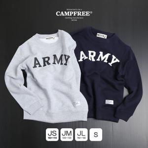 ジュニア キッズ ARMY ロゴ スウェット ロングスリーブ