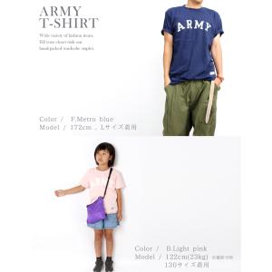 ARMY 親子 ペアtシャツ 兄弟 お揃い ペ...の詳細画像3