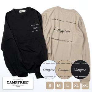 ロングTシャツ CAMPFREE ロンt ロンティー Tシャツ メンズ ティシャツ