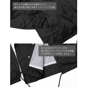 コーチジャケット メンズ ジャケット ナイロン...の詳細画像2