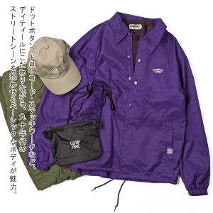 コーチジャケット メンズ ジャケット ナイロン...の詳細画像3