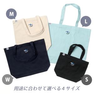トートバッグ 帆布 サブバッグ さめ キャンバ...の詳細画像3