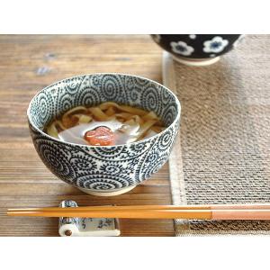 超軽量 藍ボーダー 小丼 13.1cm 美濃焼 日本製 陶器 和食器 どんぶり