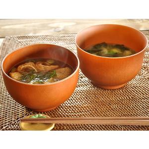 食器 和食器 おしゃれ 汁椀 木目汁椀 ライトブラウン