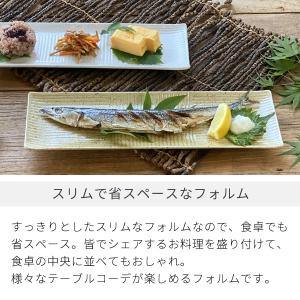 食器 和食器 おしゃれ 皿 さんま皿 5色の櫛...の詳細画像3