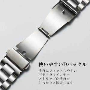 スマートウォッチ バンド ステンレス ベルト ...の詳細画像3