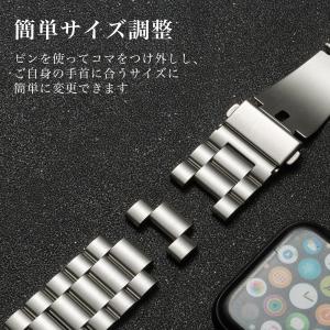 スマートウォッチ バンド ステンレス ベルト ...の詳細画像5