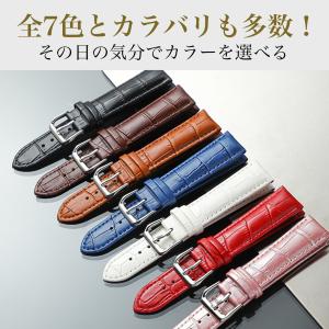 腕時計 レザー ベルト 22mm 本皮 20m...の詳細画像4
