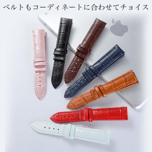腕時計 レザー ベルト 22mm 本皮 20m...の詳細画像5