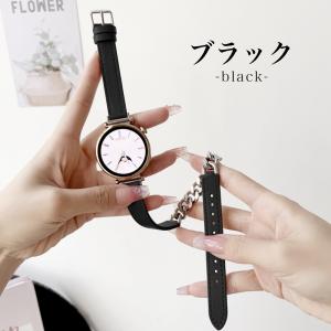 スマートウォッチ バンド レザー ベルト 22...の詳細画像1