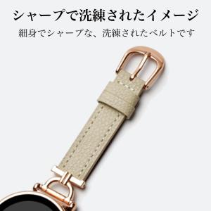 スマートウォッチ バンド レザー ベルト 革 ...の詳細画像1