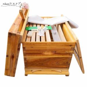 巣箱 養蜂箱養蜂器具蜂蜜蜂の巣箱 ミツバチ セッ...の商品画像